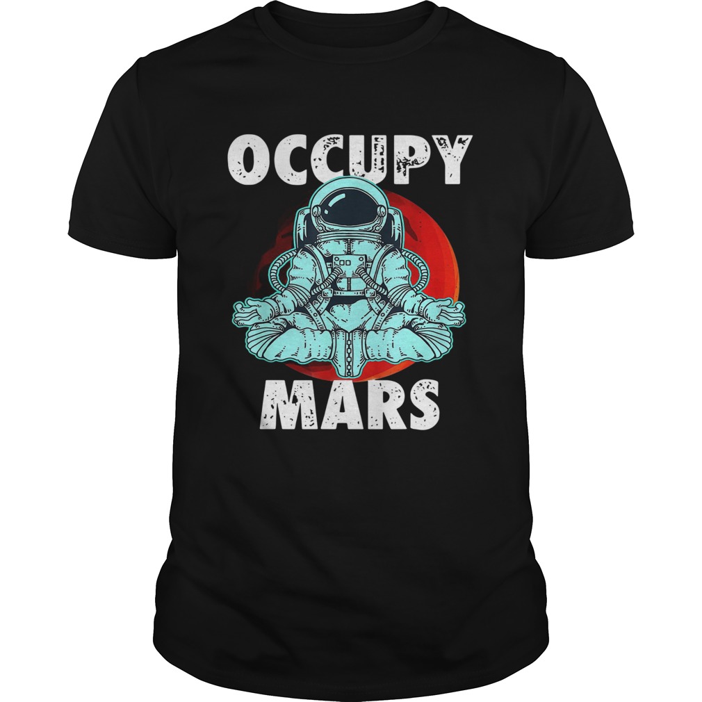 Occupy Mars Yoga shirt