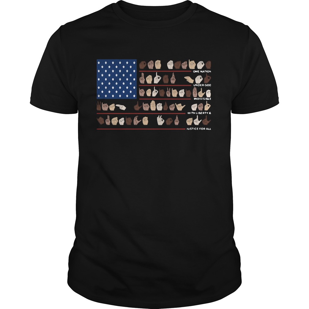 One Nation Under God Indivisible With Liberty And Justice For All shirt