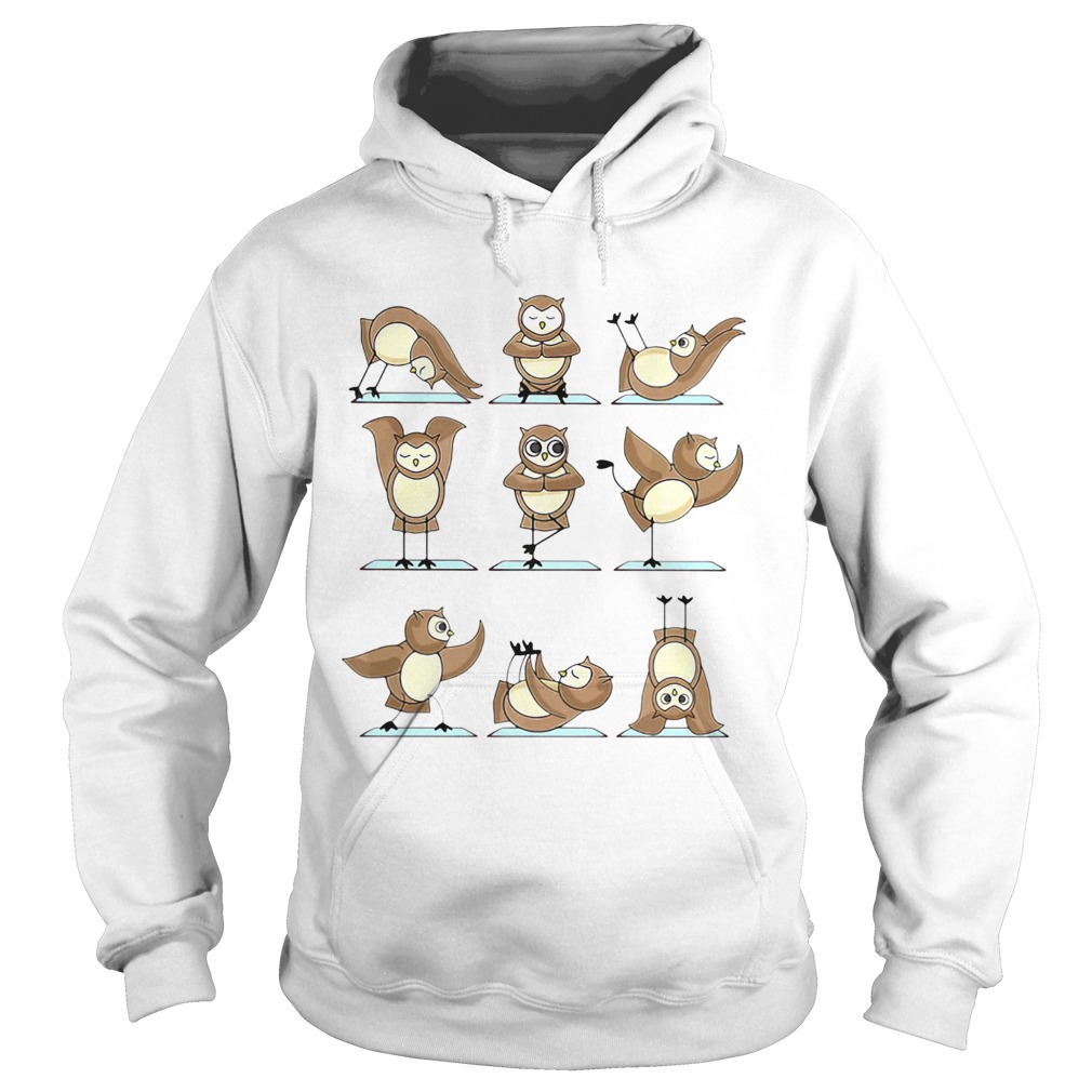 Owl Yoga  Hoodie