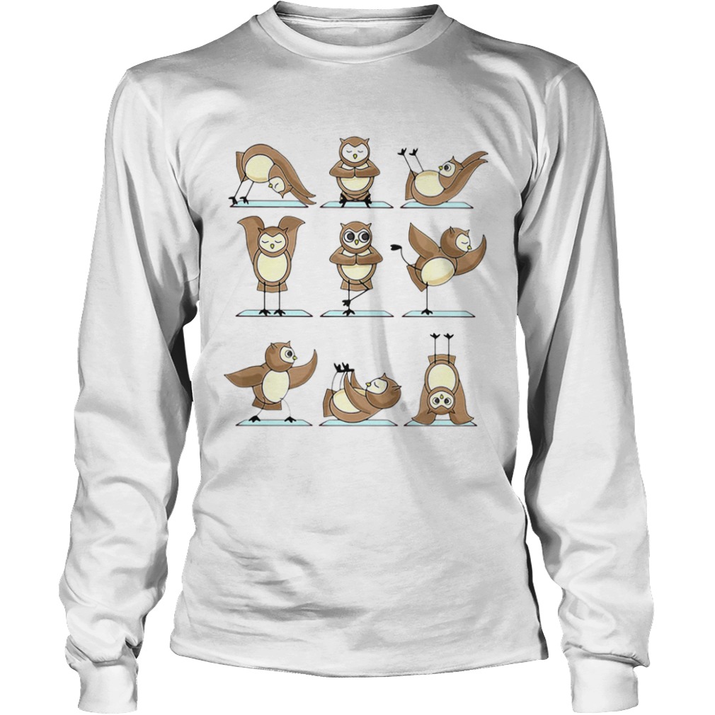 Owl Yoga  Long Sleeve