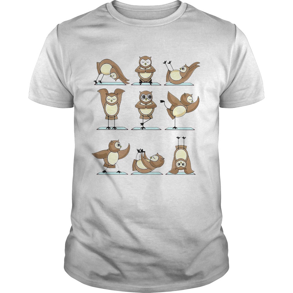 Owl Yoga shirt