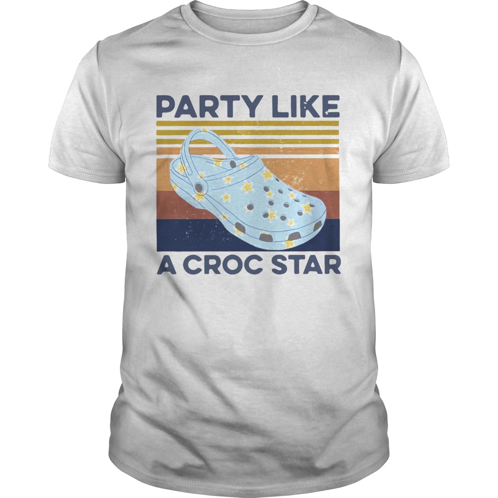 Party Like A Croc Star Vintage shirt