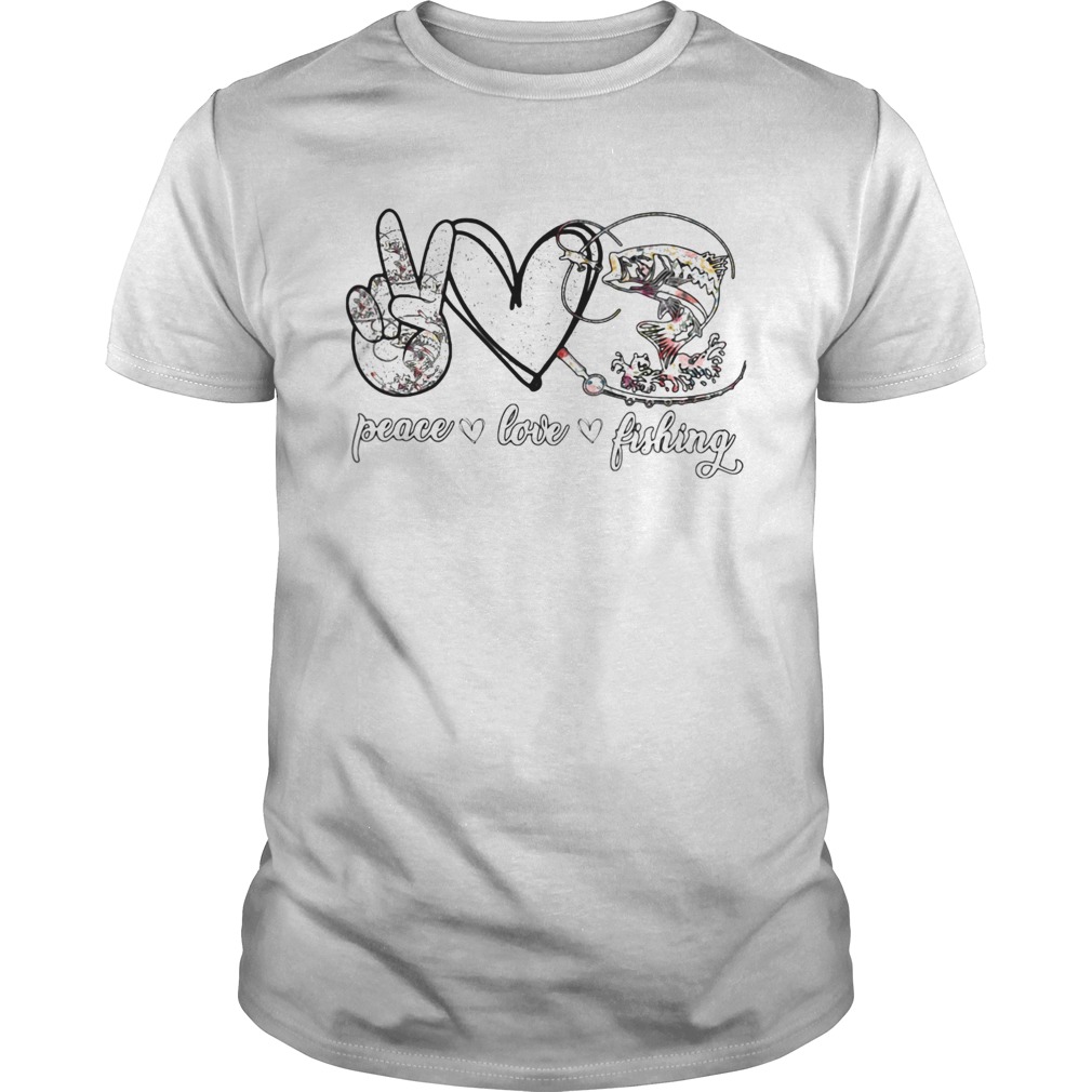 Peace love fishing classic  Unisex