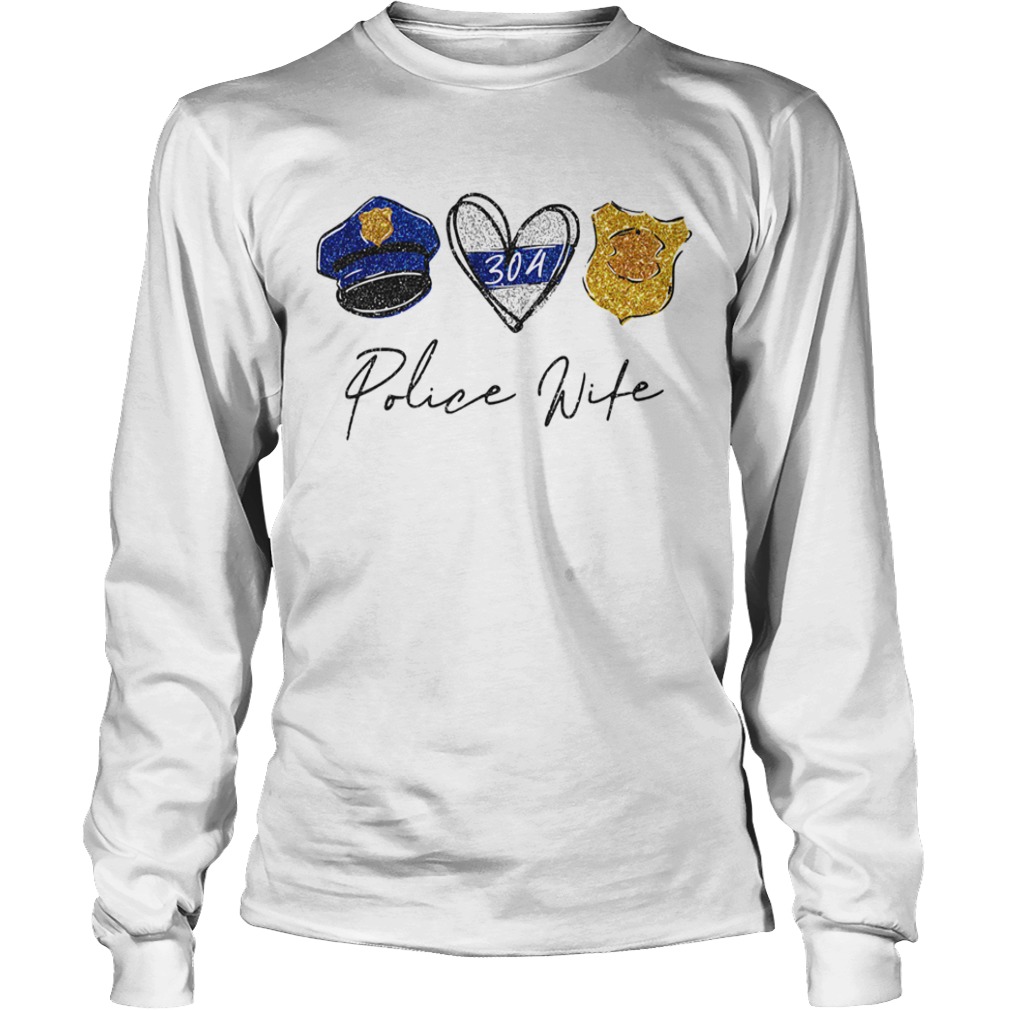 Peace love police wife  Long Sleeve