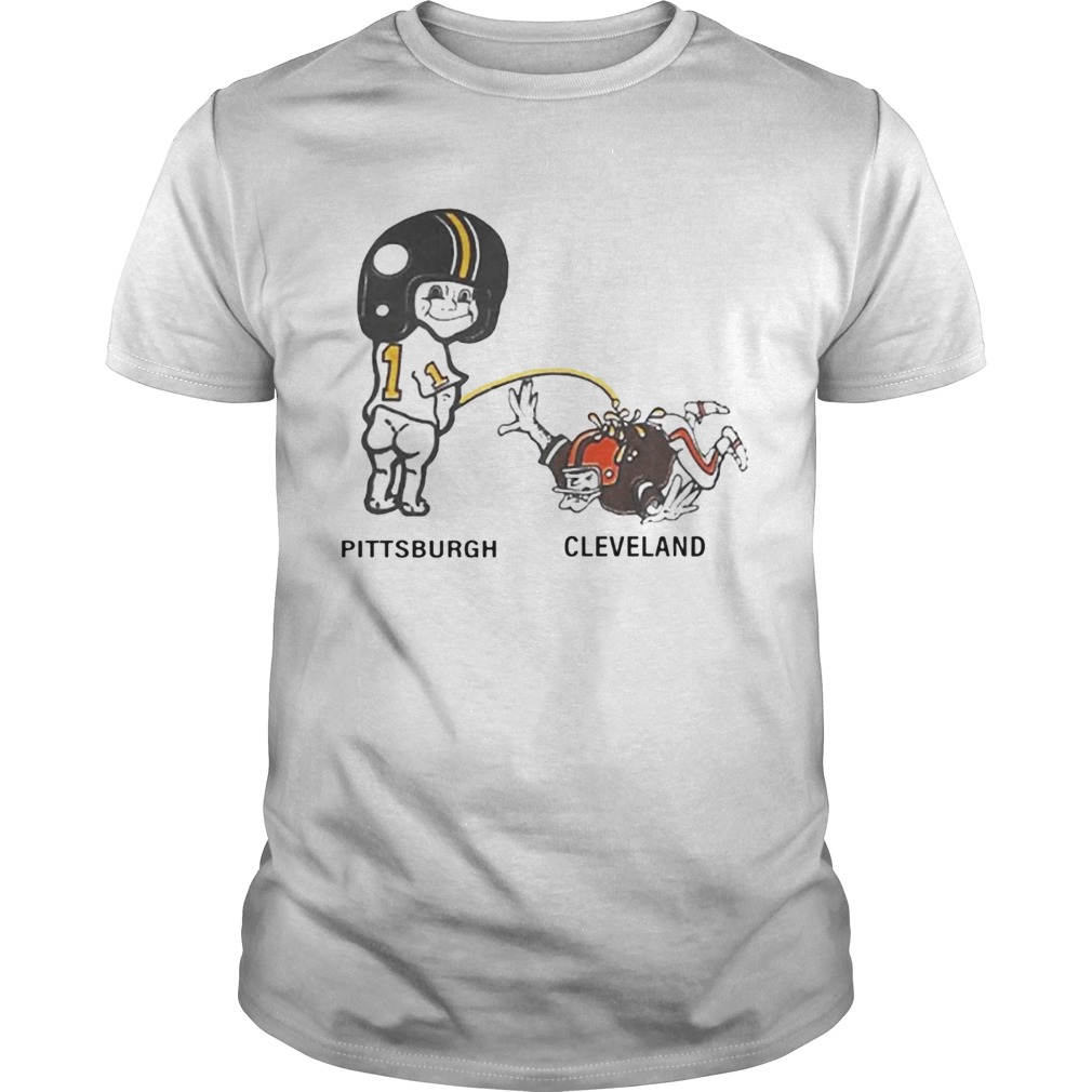 Piss On Pittsburgh Steelers Pee Cleveland Browns shirt