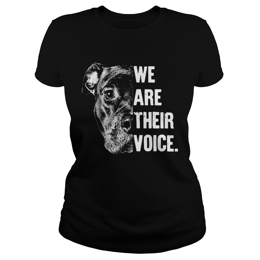 Pit Bull We Are Their Voice  Classic Ladies