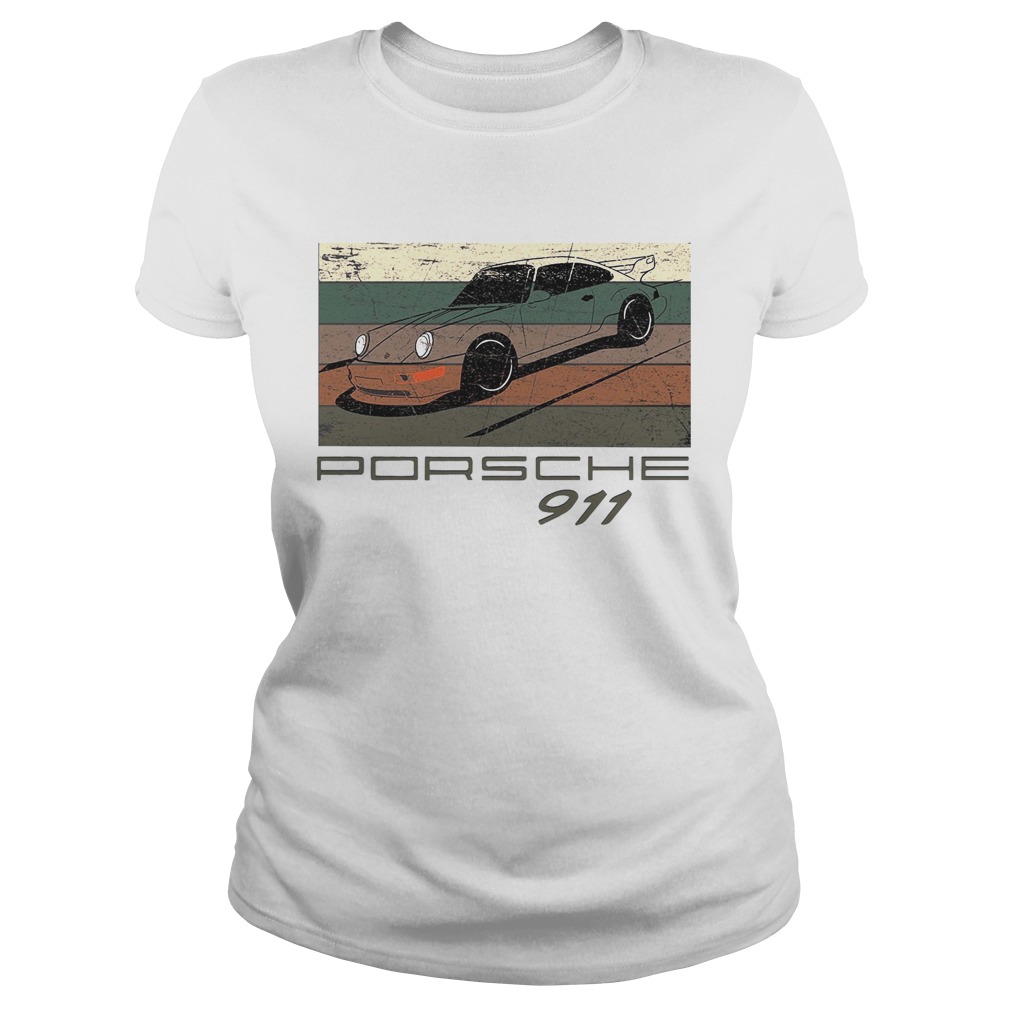 Porsche 911 Car Vintage Retro  Classic Ladies