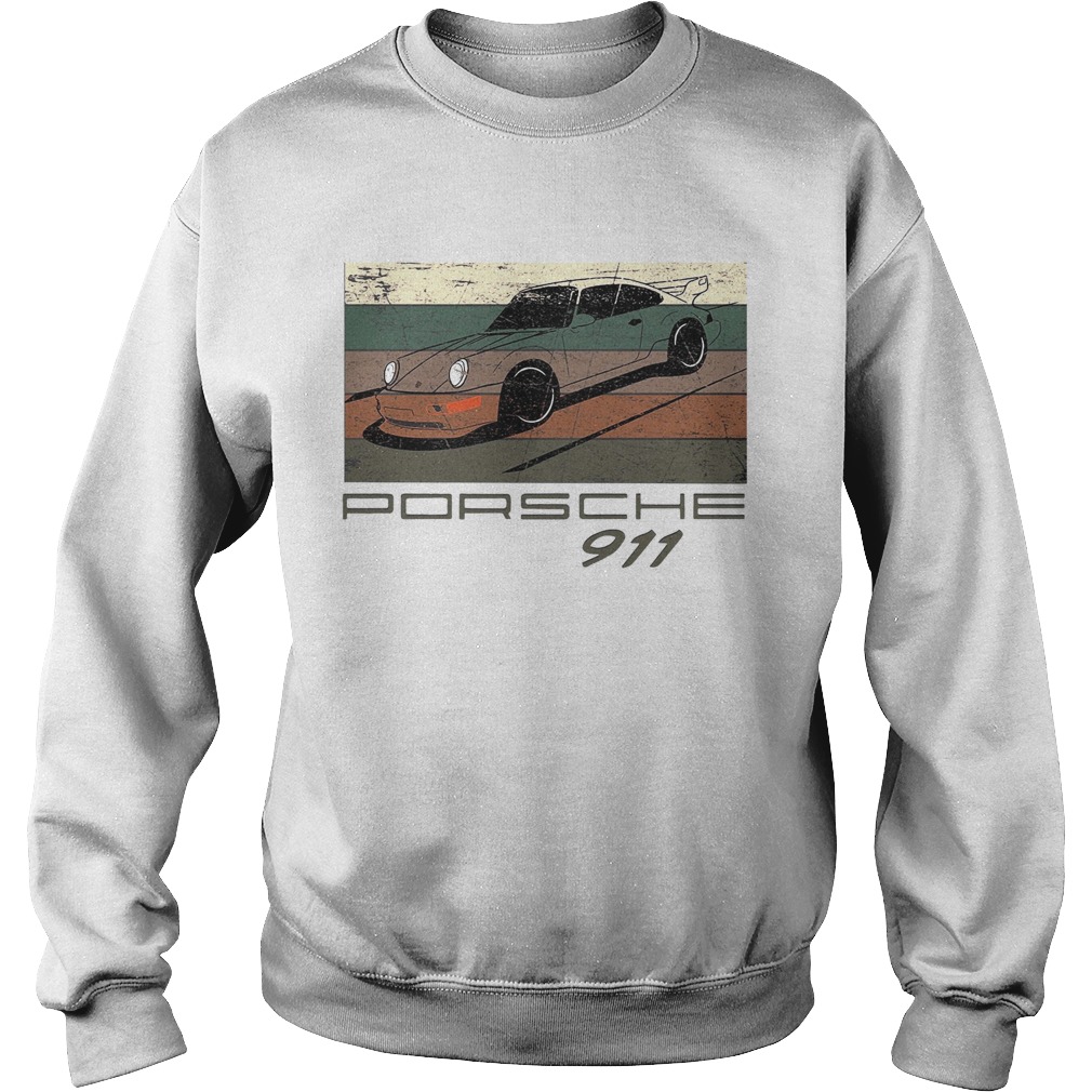 Porsche 911 Car Vintage Retro  Sweatshirt