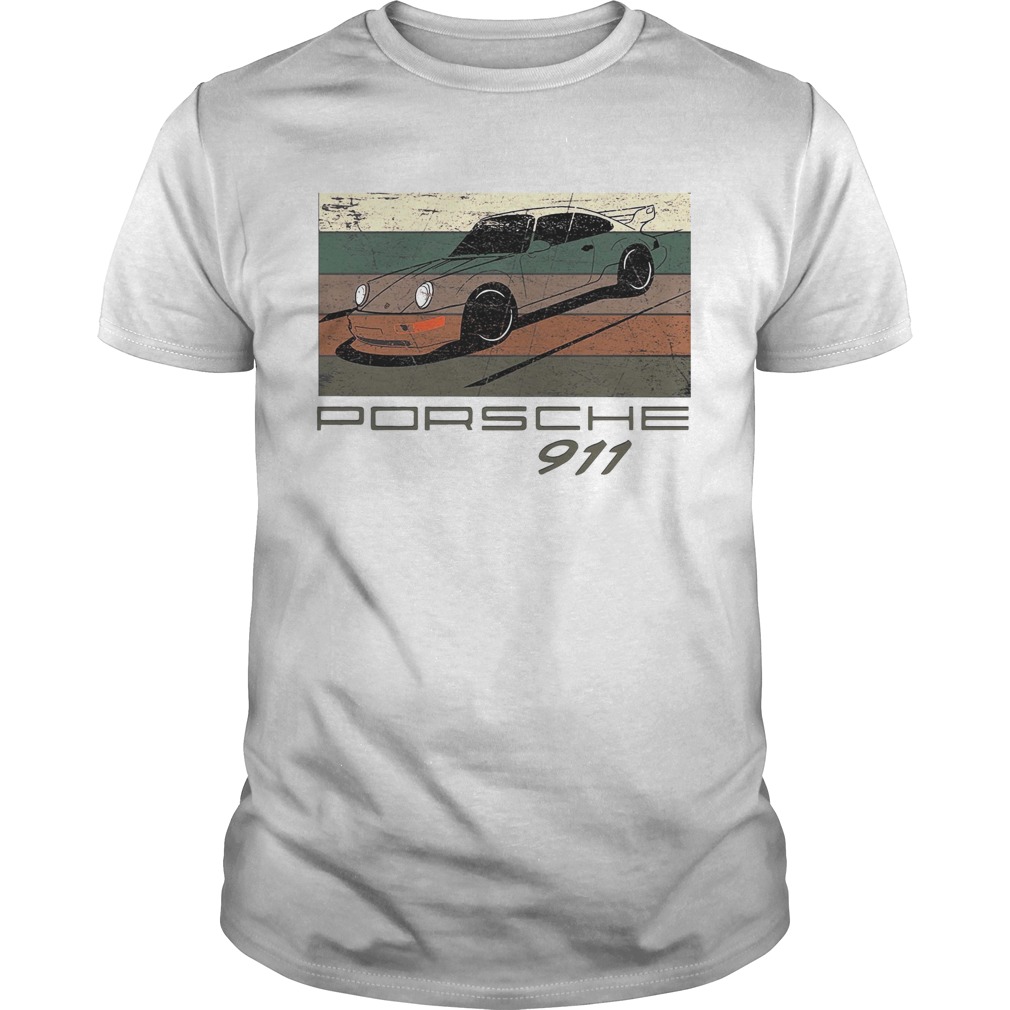 Porsche 911 Car Vintage Retro  Unisex