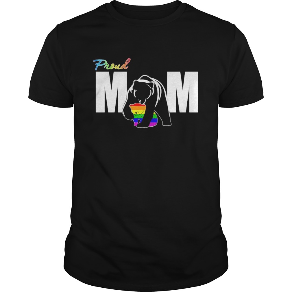 Proud Mom Bear LGBT Pride shirt