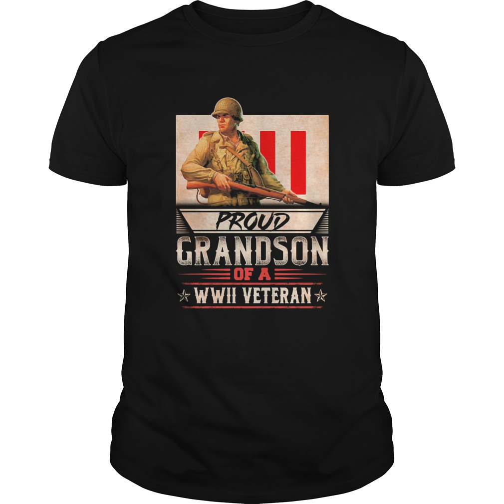 Proud grandson of a wwii veteran  Unisex