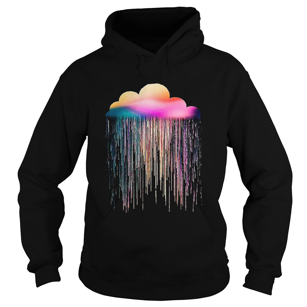 Rainbow Rain  Hoodie