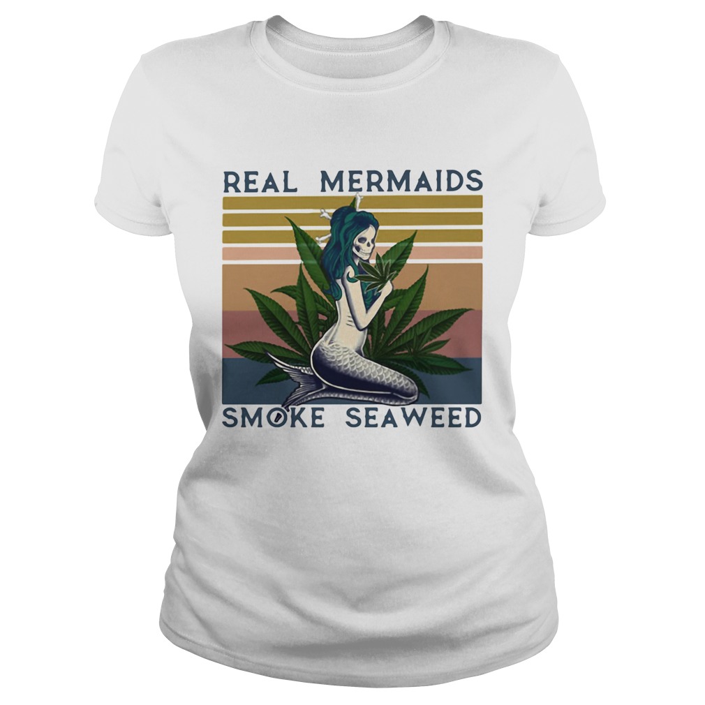 Real mermaids smoke seaweed vintage retro  Classic Ladies