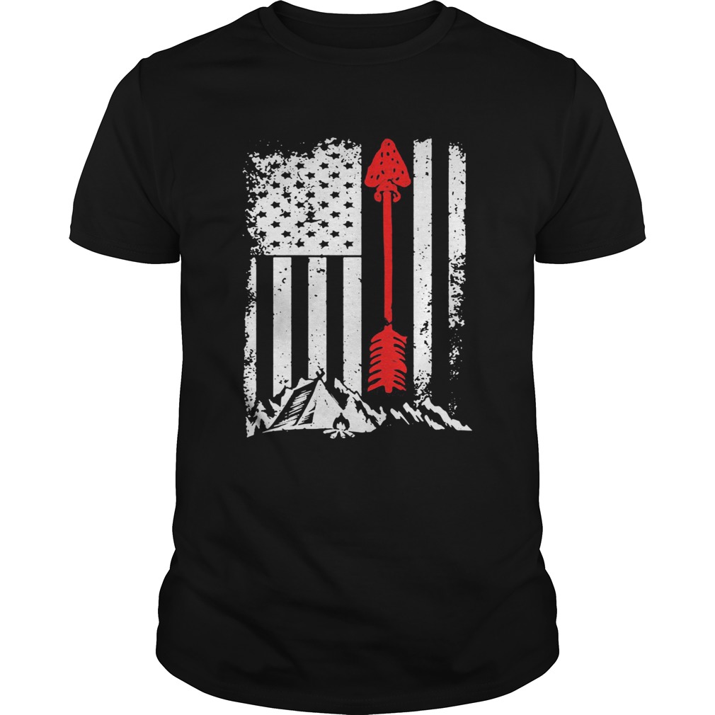 Red White Archery Arrow American Flag shirt LlMlTED EDlTlON