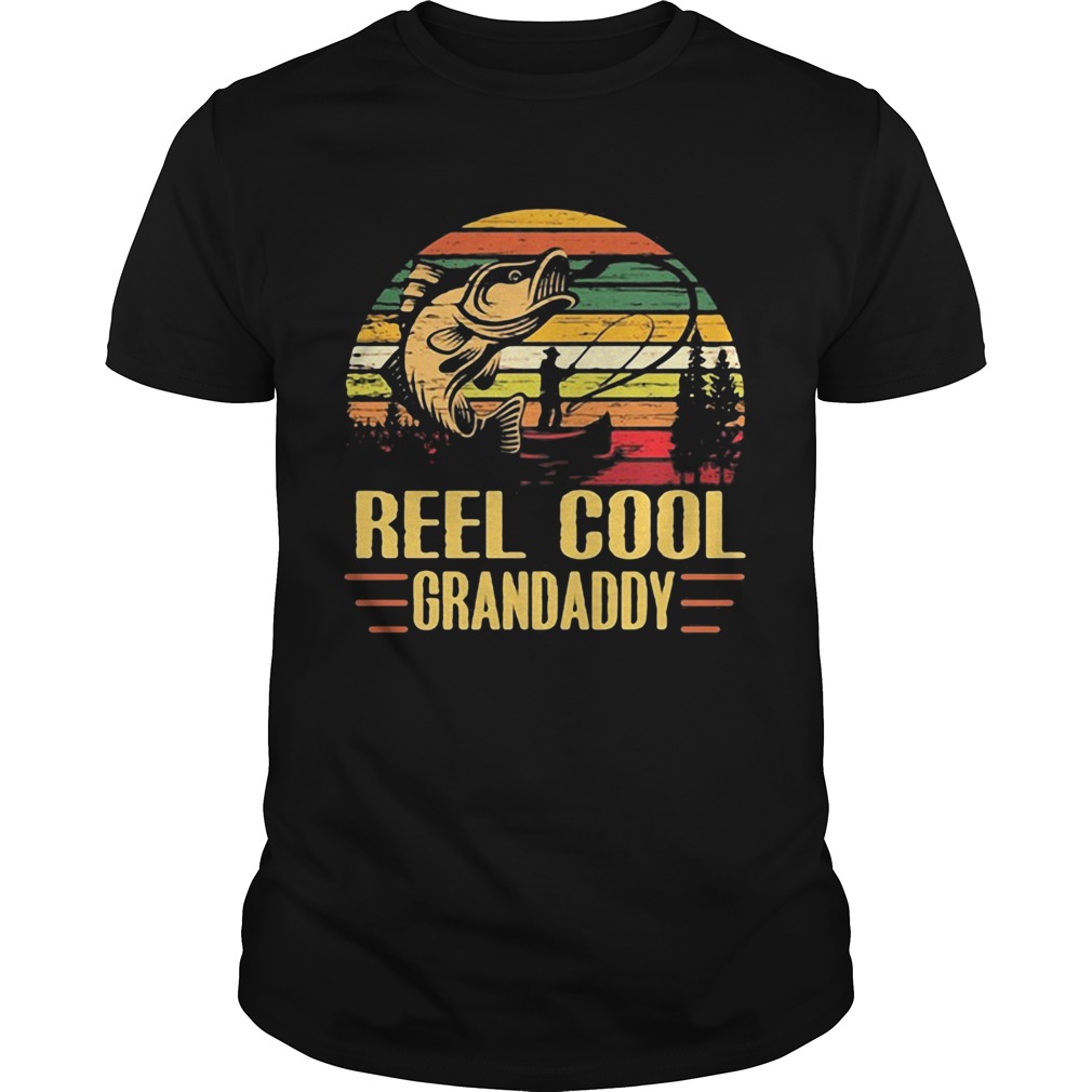 Reel cool grandaddy fishing vintage shirt