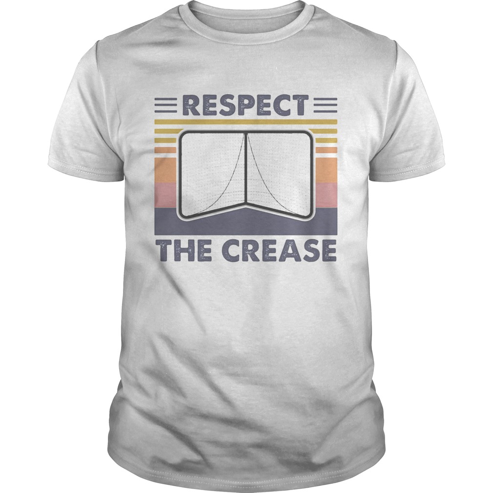 Respect the crease vintage retro  Unisex