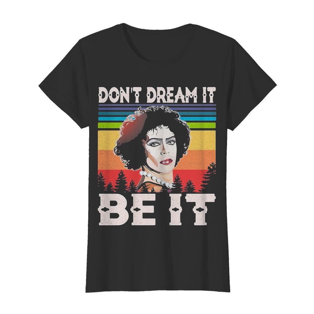 Rocky Horror don’t dream it be it vintage  Classic Women's T-shirt