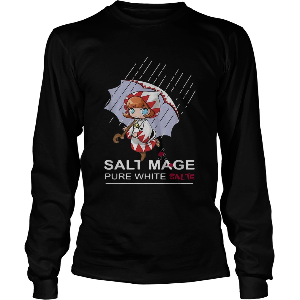 Salt Mage Pure White Salt White Mage Final Fantasy  Long Sleeve