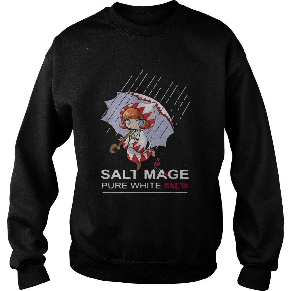 Salt Mage Pure White Salt White Mage Final Fantasy  Sweatshirt