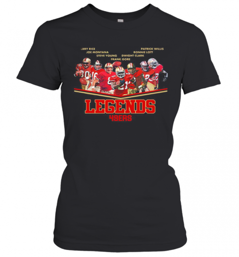 San Francisco 49Ers Football Team Player Legends T-Shirt Classic Women's T-shirt