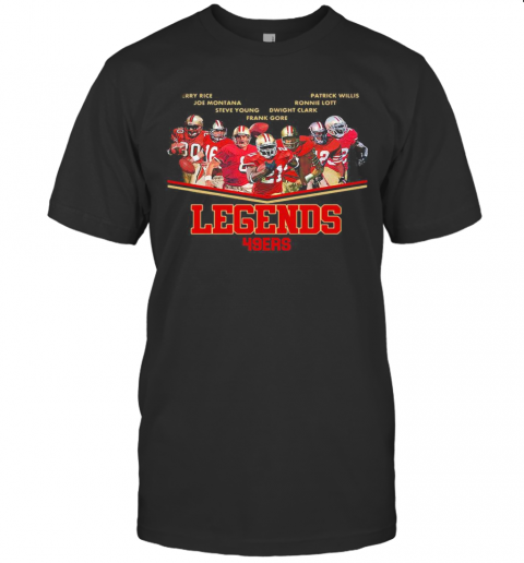 San Francisco 49Ers Football Team Player Legends T-Shirt Classic Men's T-shirt