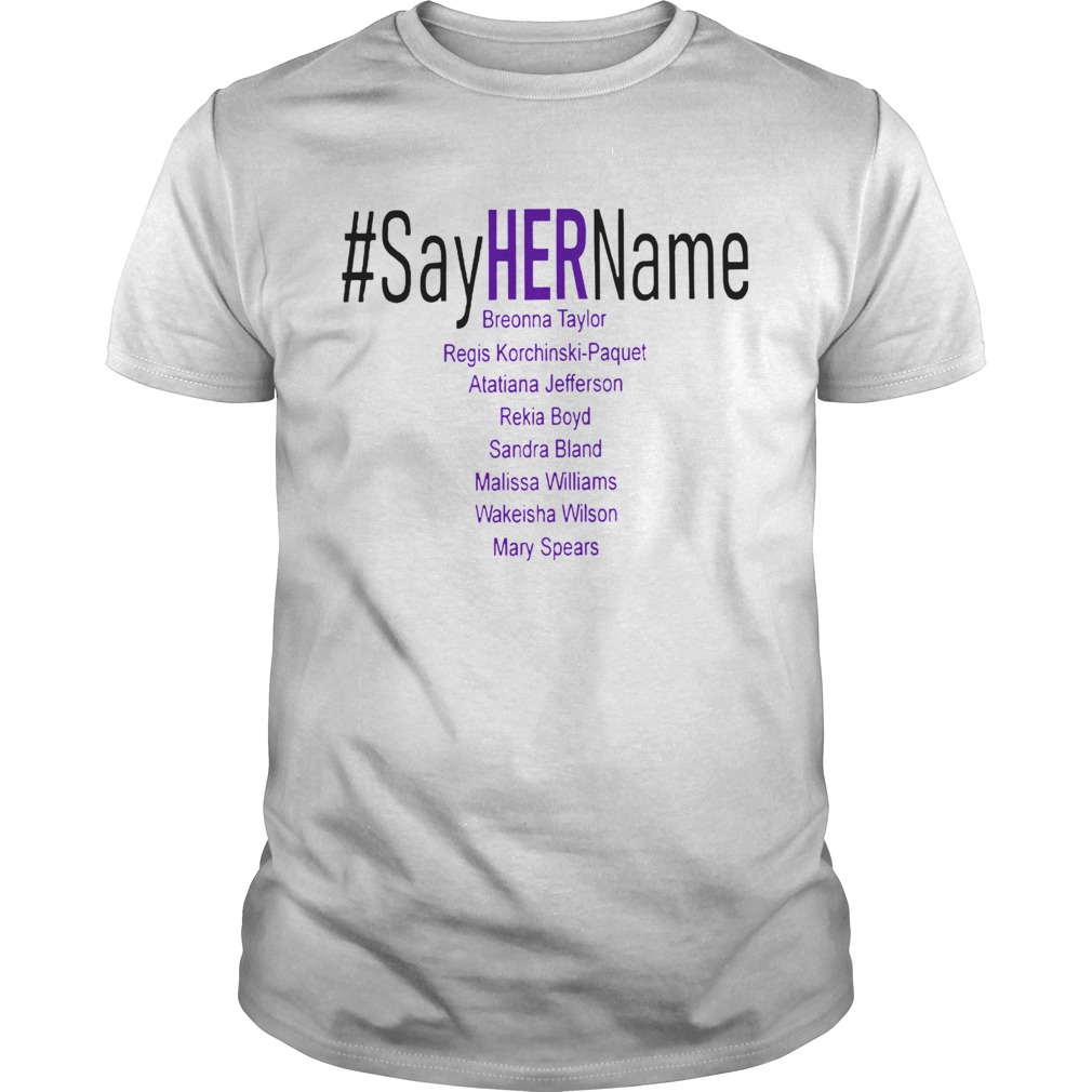 Sayhername Breonna Taylor Mary Spears shirt