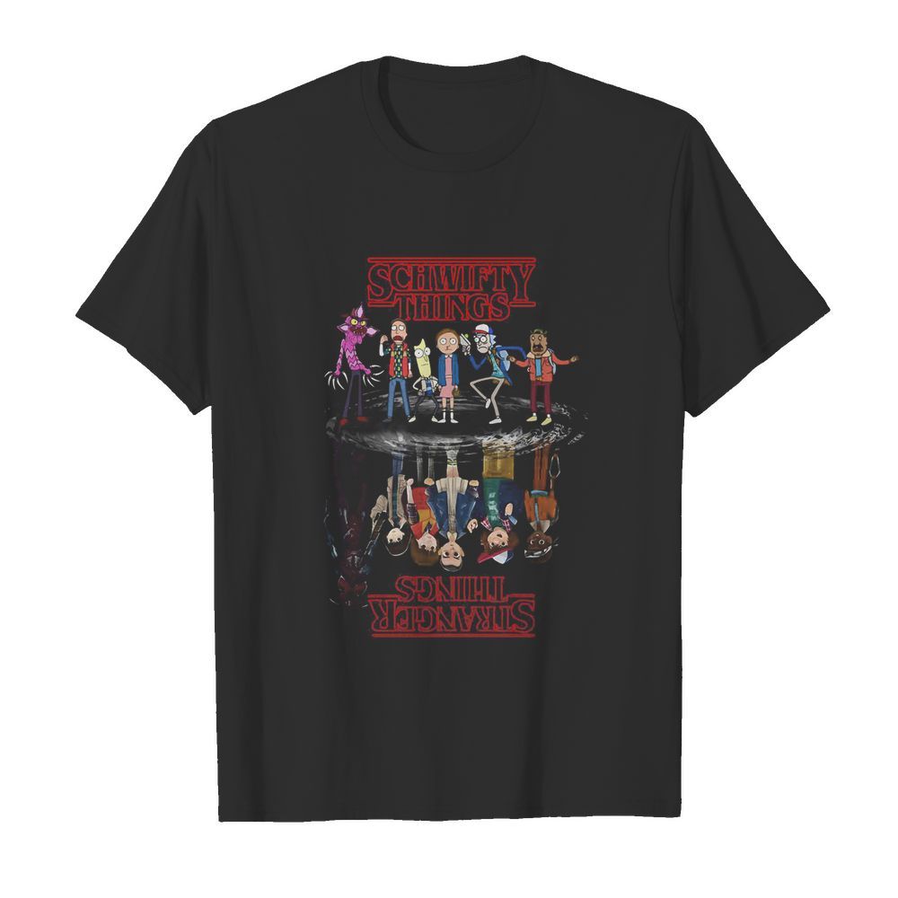 Schwifty things water reflection mirror stranger things 2020 shirt