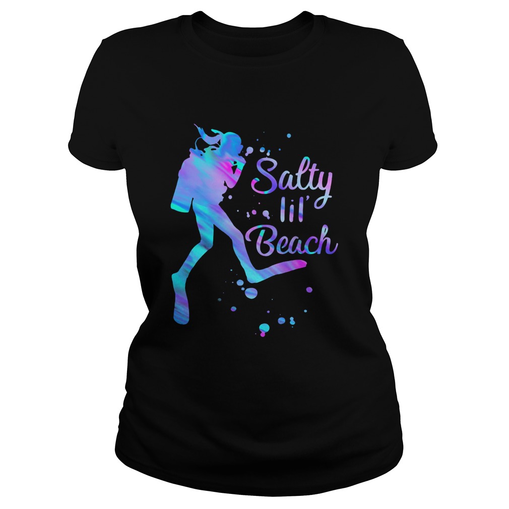 Scuba diving salty lil beach  Classic Ladies