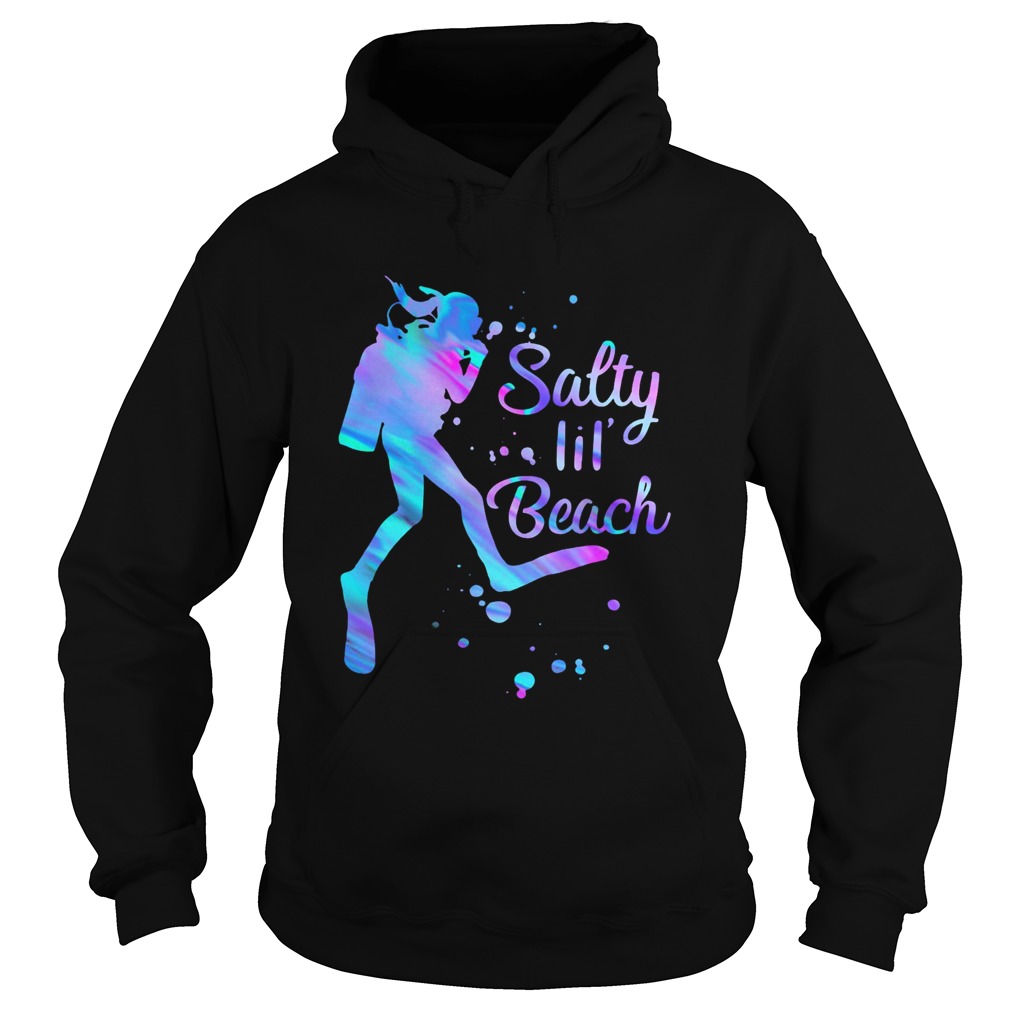 Scuba diving salty lil beach  Hoodie