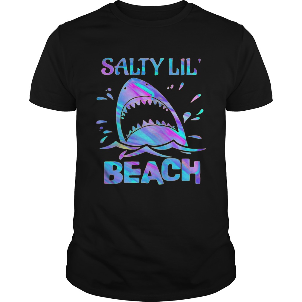 Shark Salty Little Beach shirt