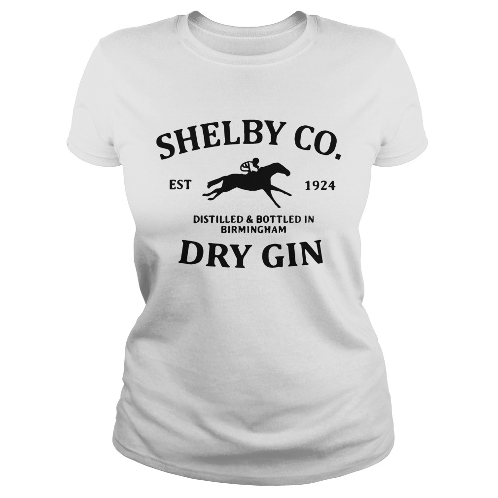 Shelby Co Est 1924 Distilled And Bottled In Birmingham Dry Gin  Classic Ladies