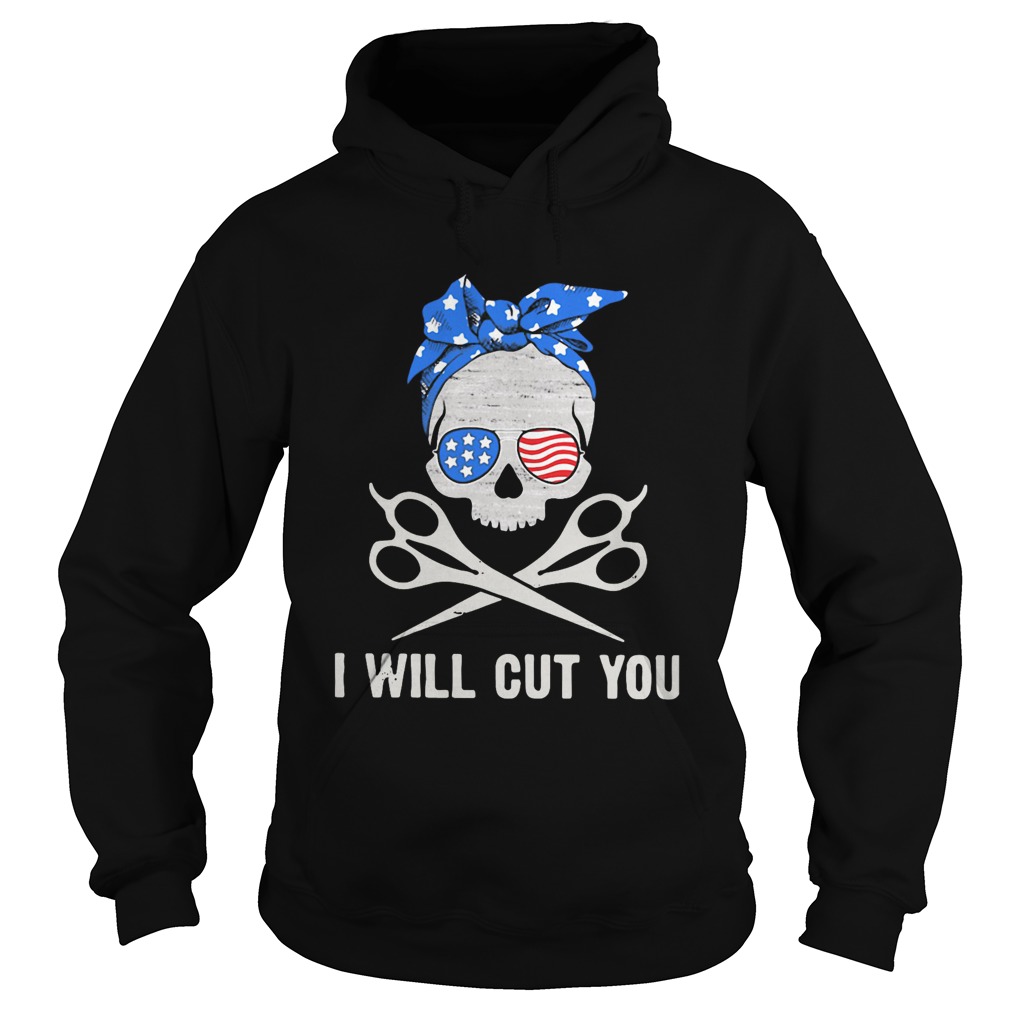 Skull I Will Cut You  Hoodie