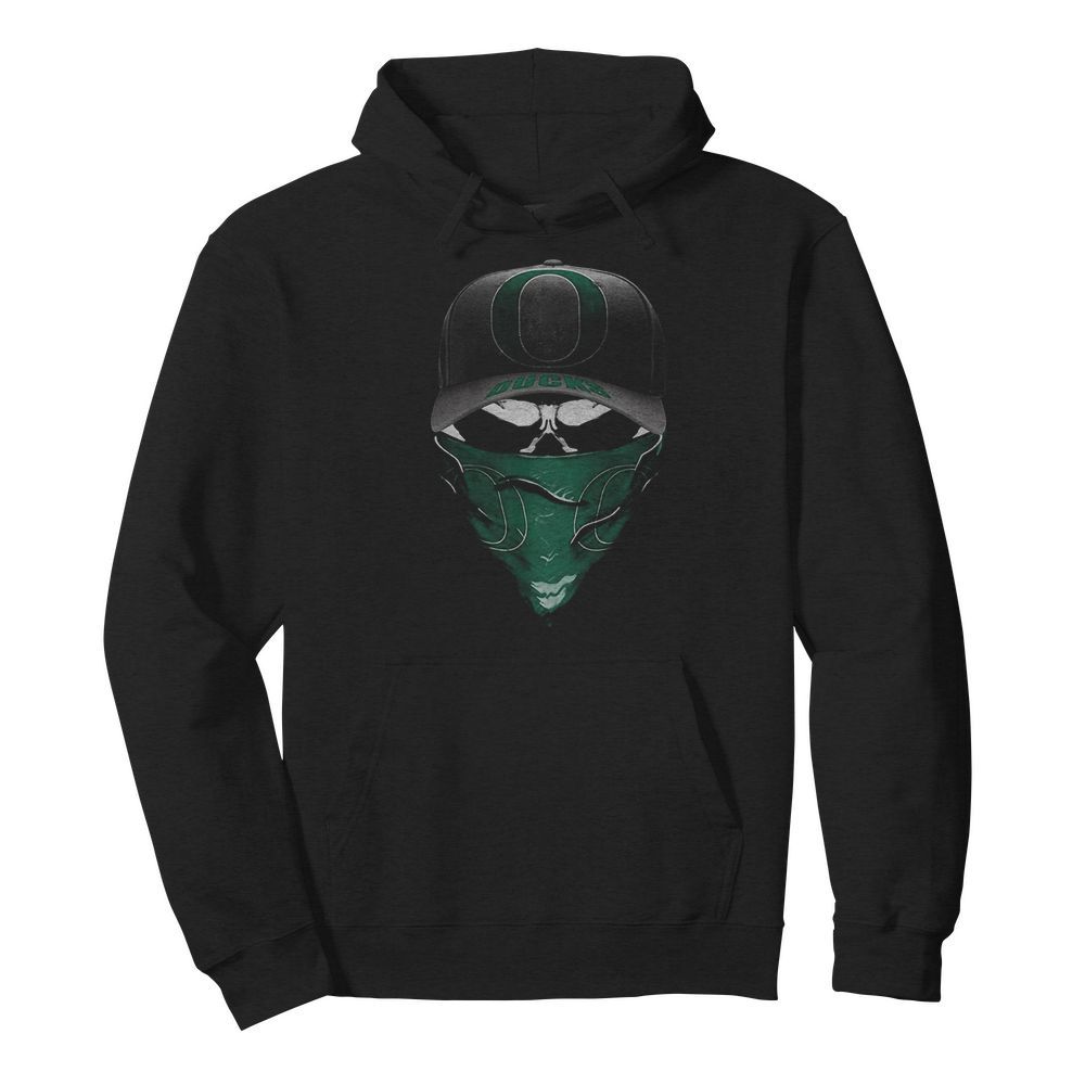 Skull mask oregon ducks football  Unisex Hoodie