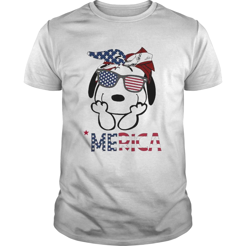 Snoopy Merica shirt