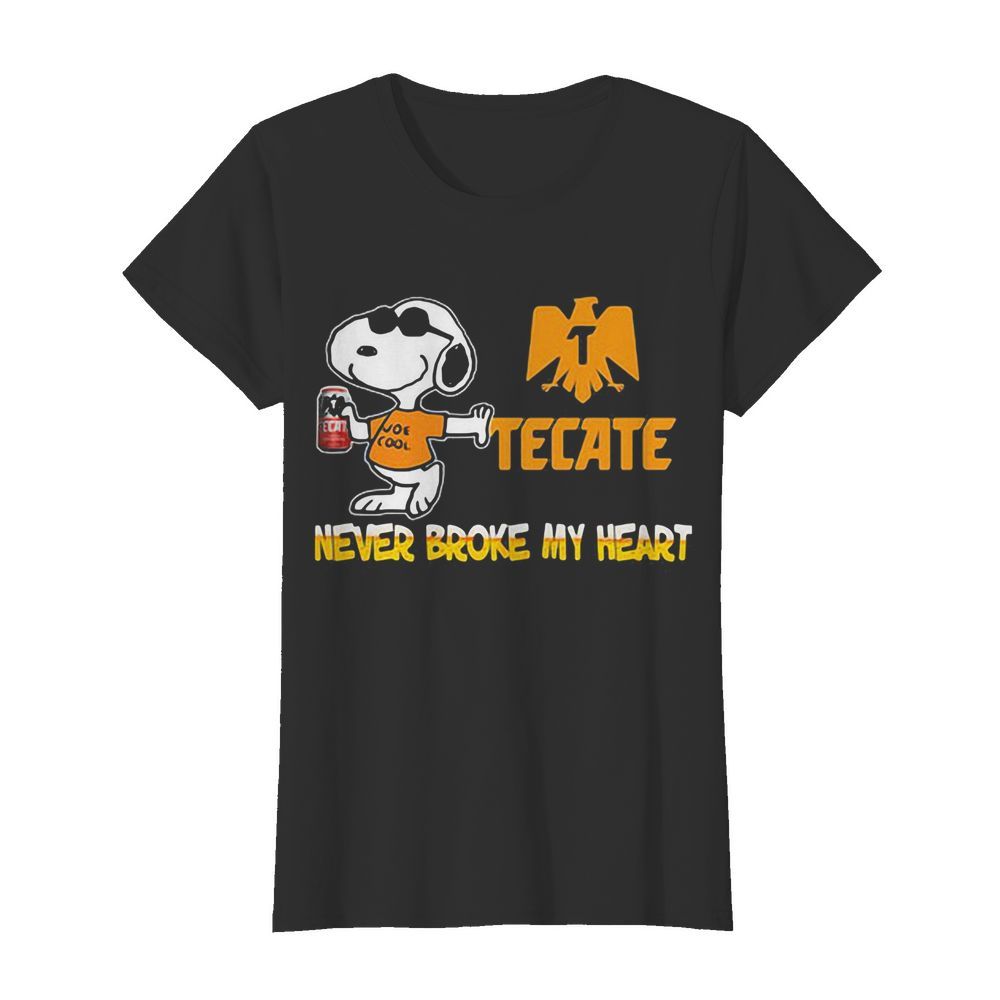 Snoopy tecate beer never broke my heart  Classic Women's T-shirt