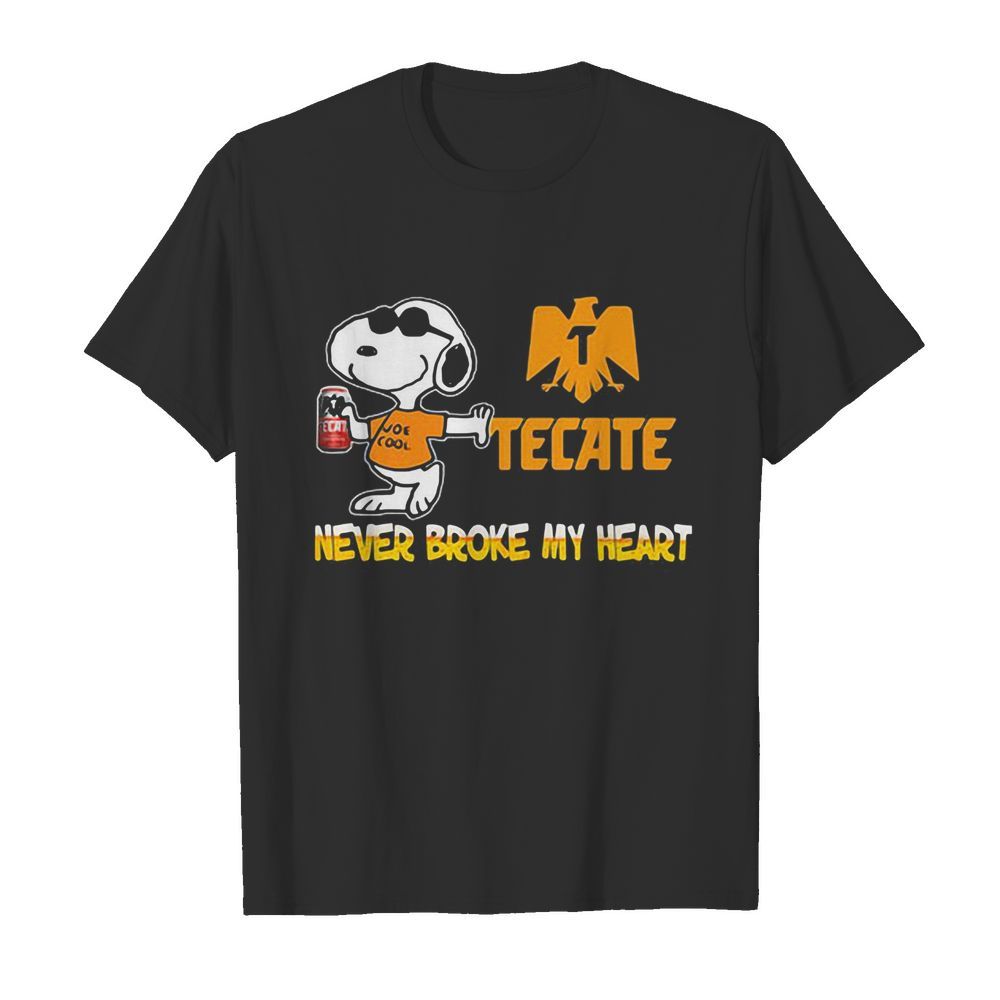 Snoopy tecate beer never broke my heart  Classic Men's T-shirt