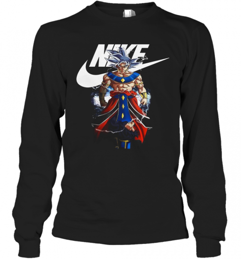 Songoku Ultra Instinct Destroyer Nike T-Shirt Long Sleeved T-shirt 