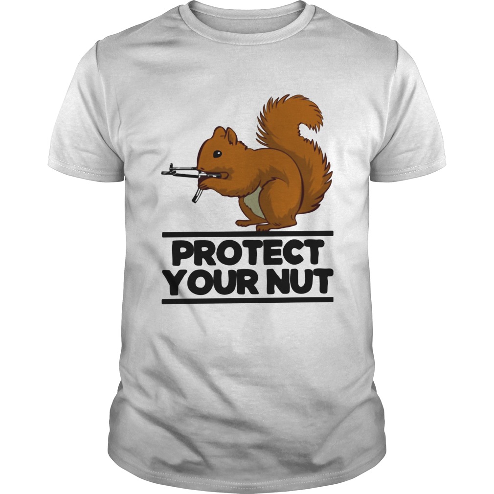 Squirrel protect your nut gun shirt