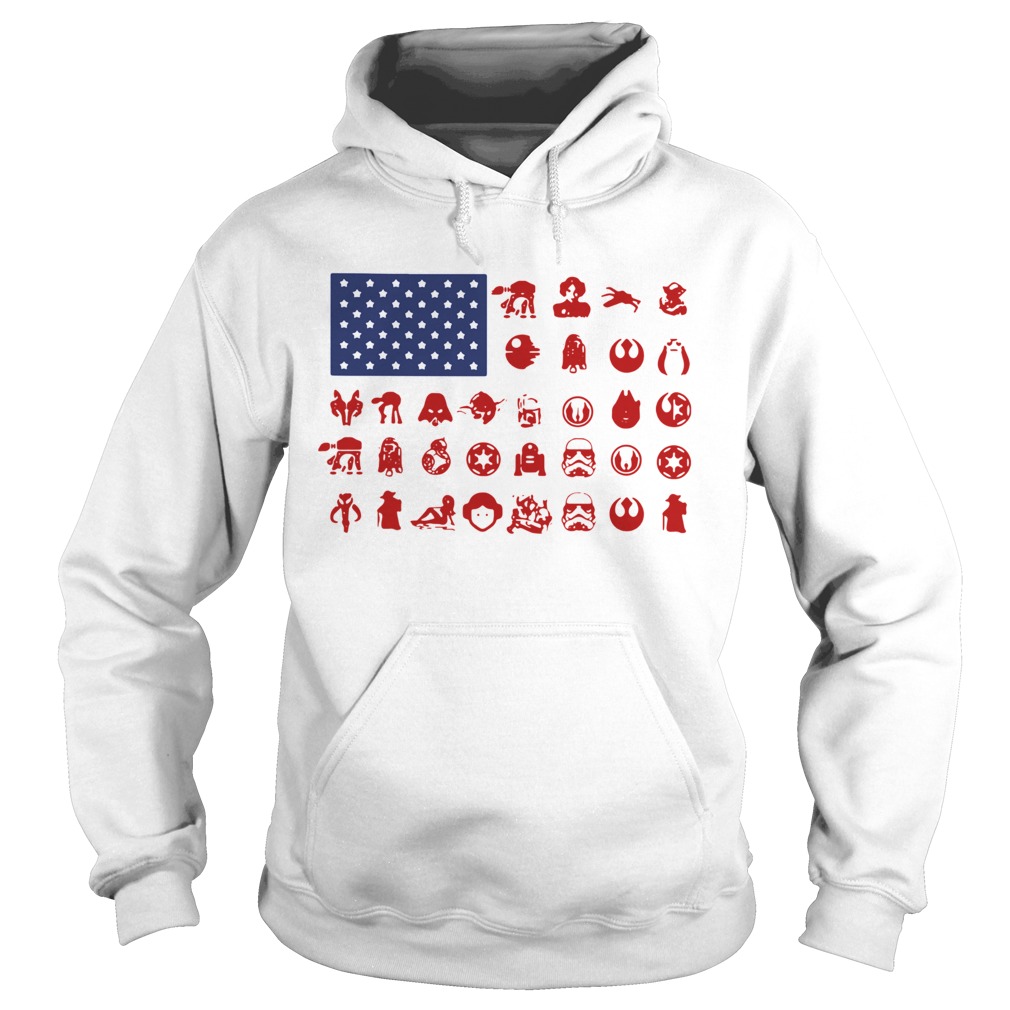 Star Wars American Flag  Hoodie