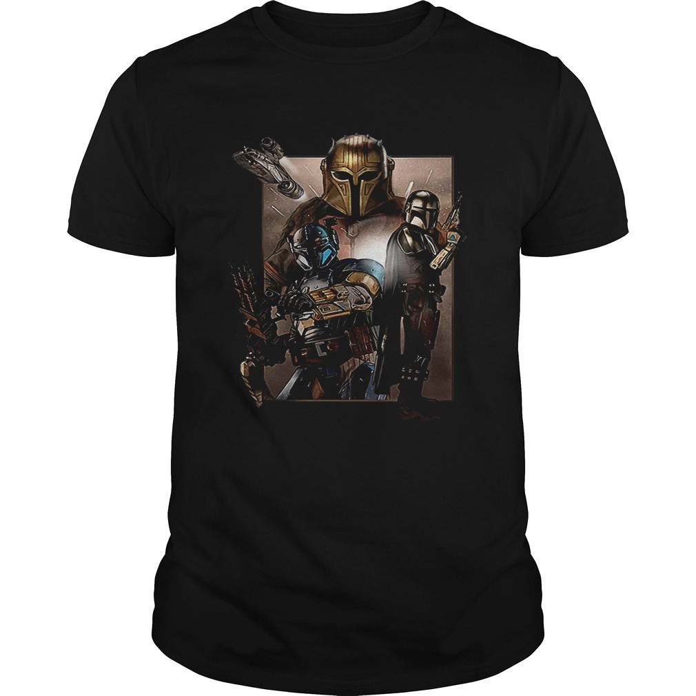 Star Wars The Mandalorian Characters shirt