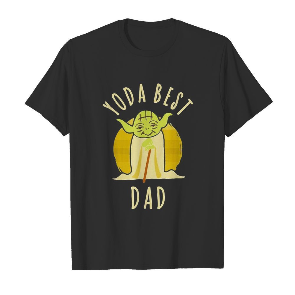 Star wars master yoda best dad father’s day vintage retro shirt