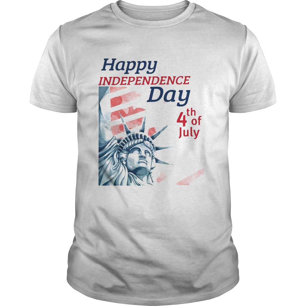 Statue of liberty happy independence day 4th of july shirt