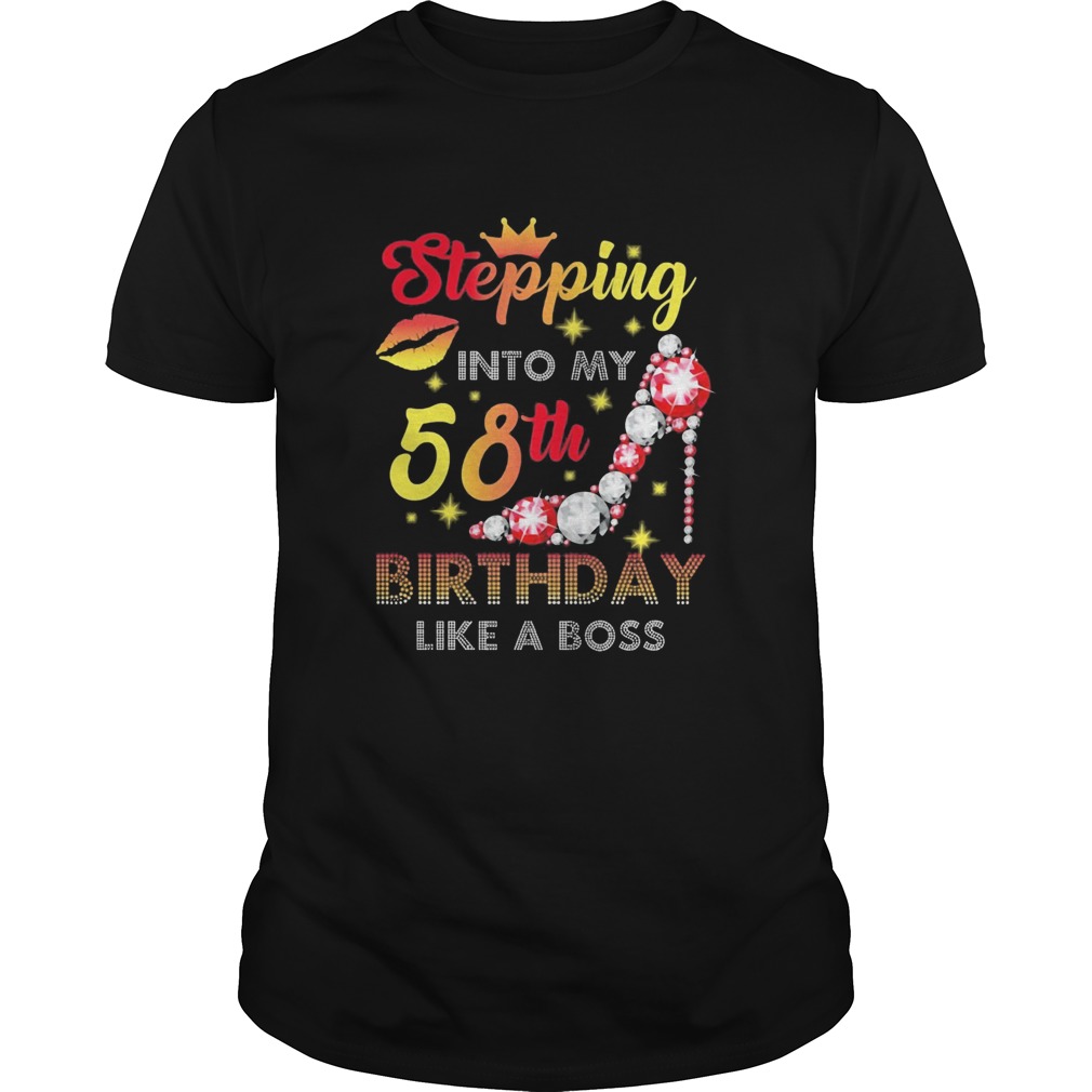 Stepping into my 58th birthday like a boss diamond shirt