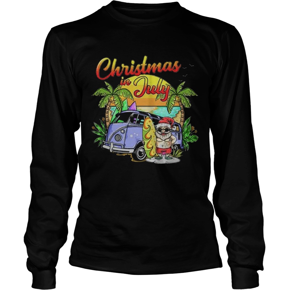 Summer Christmas In July  Long Sleeve