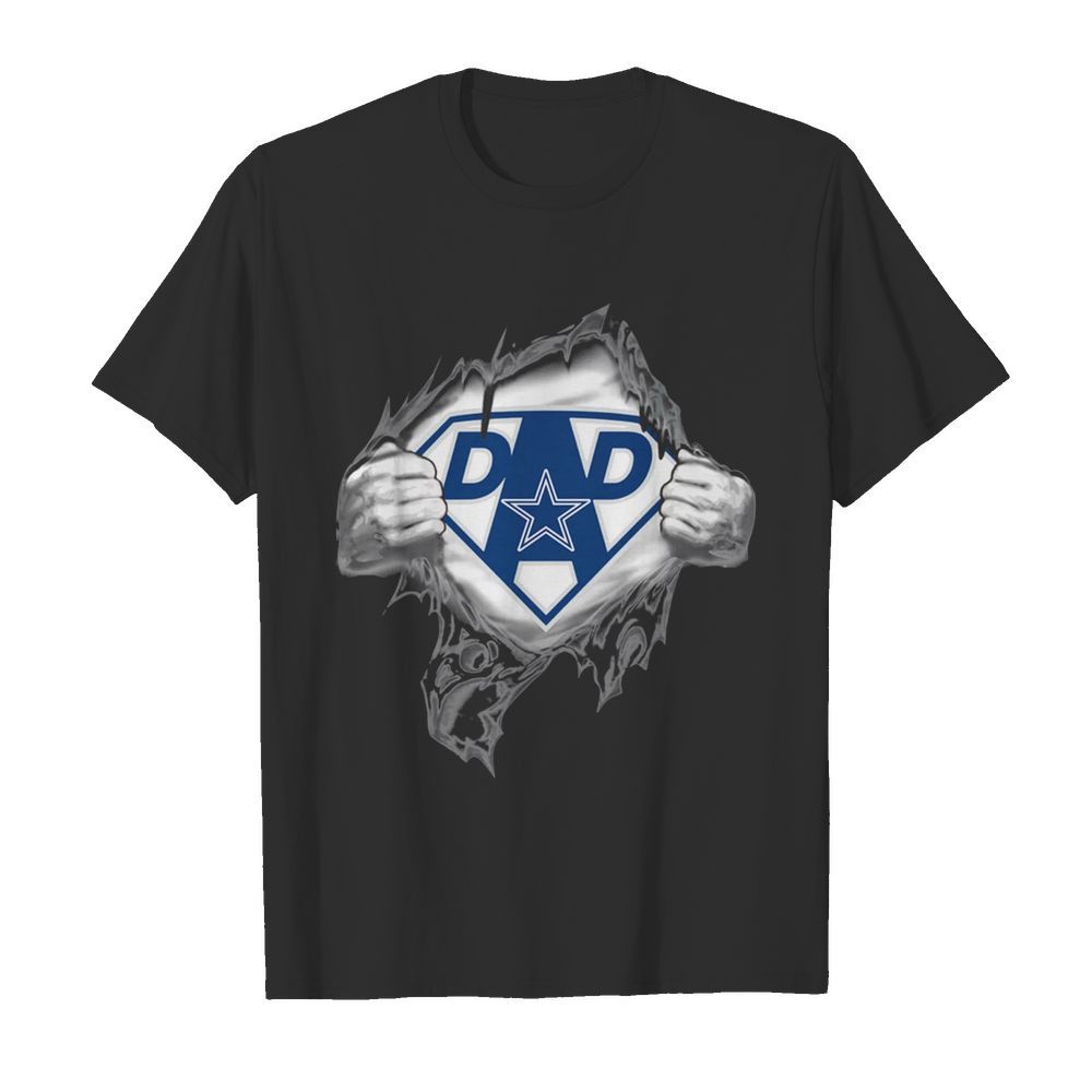 Superhero National Football League Dallas Cowboys Father's Day shirt