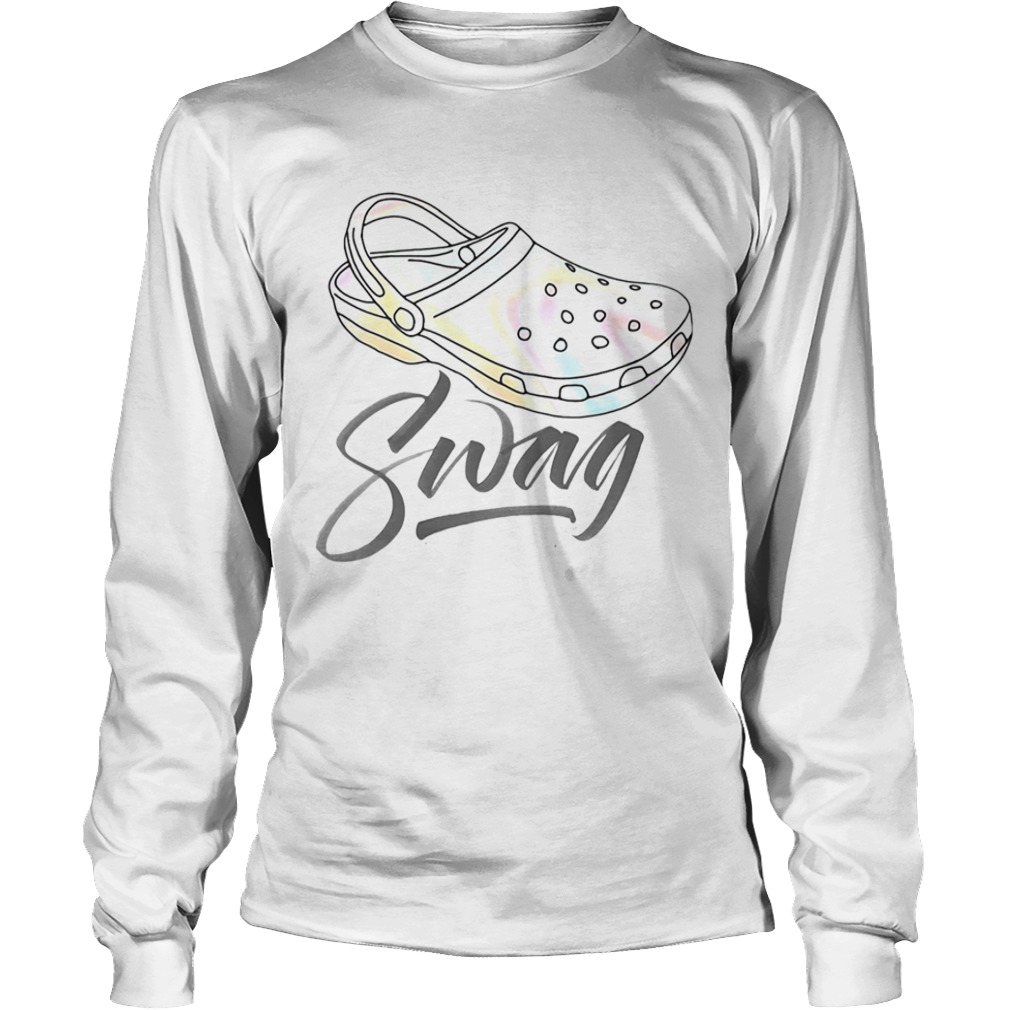 Swag Summer Beach Croc Shoe  Long Sleeve