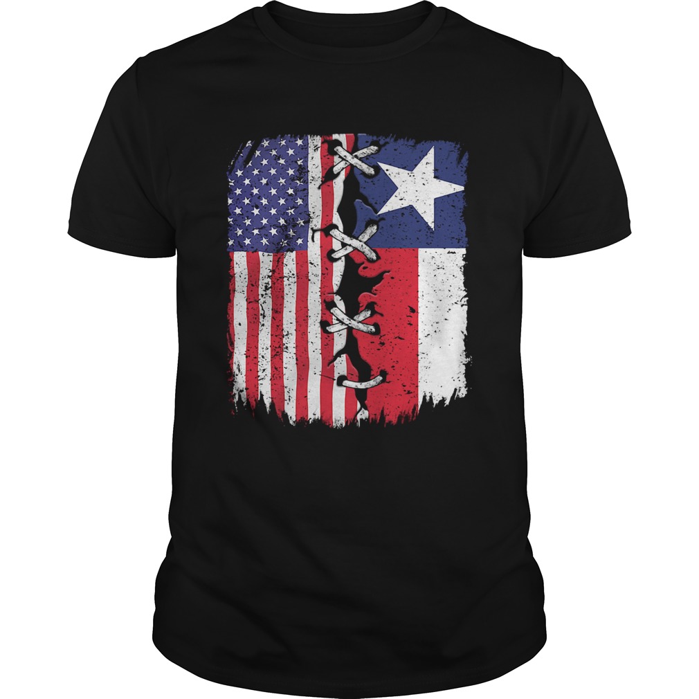 Texas And American Flag Independence Day shirt