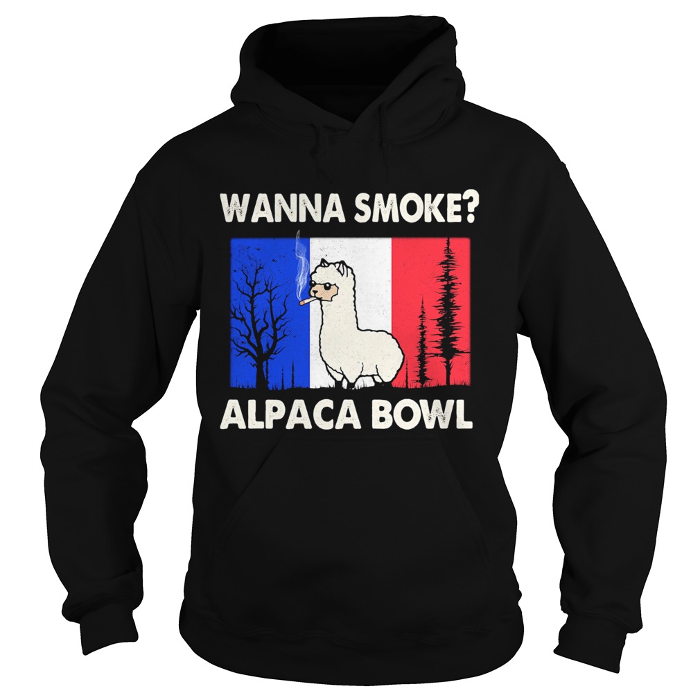 The Wanna smoke alpaca bowl  LlMlTED EDlTlON Hoodie