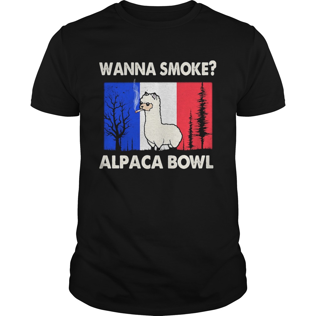 The Wanna smoke alpaca bowl  LlMlTED EDlTlON Unisex