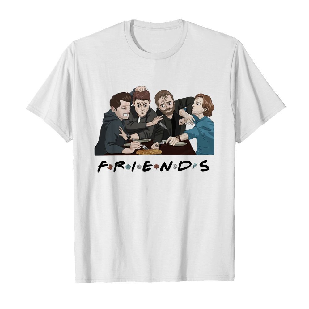 The beatles members chibi friends shirt